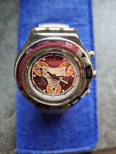 Swatch - Quarzchrono . Aus Nachlass. Getragen. Läuft nicht. WOHL BATTERIE LEER ?