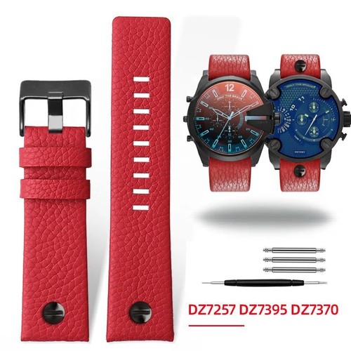 Herren echtleder uhrenarmband - echtleder,