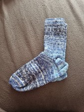 Selbstgestrickte Socken Sockenwolle Gr. 38/39