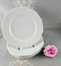 4 Porzellan Speiseteller