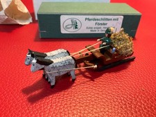 Pferdeschlitten mit Förster