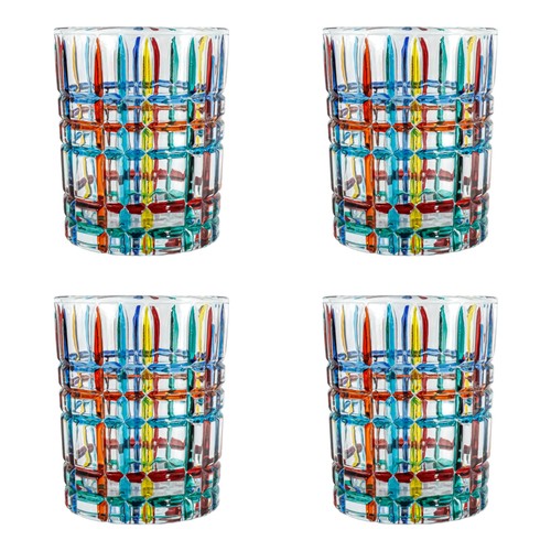 4er set murano glas - 4er,