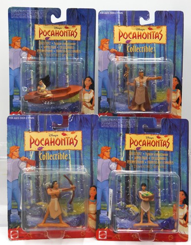Mattel pocahontas pvc figur - mattel-4x,