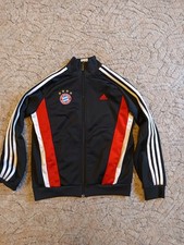 Adidas Trainingsjacke FC Bayern München Schwarz Rot weiß, Gr. 152