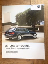 Prospekt Brochure BMW F11 5er