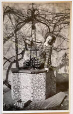 orig. Foto AK Frau Dame Brunnen Marokko