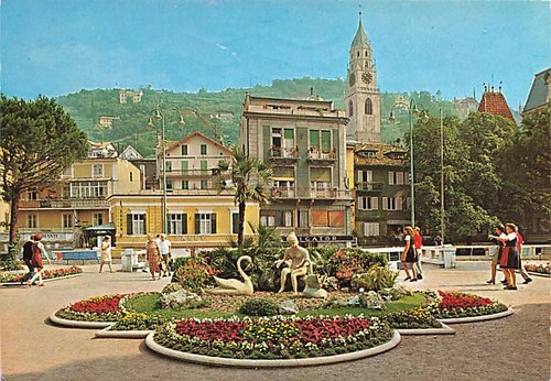 Alte meran kurpromenade - meran,