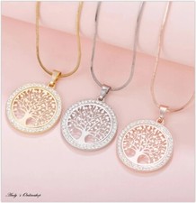 Lebensbaum Halskette 925