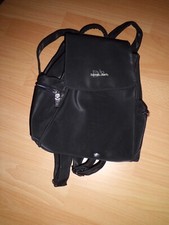 kleiner Damen Rucksack - Rücken Tasche - schwarz - Daniel Ray