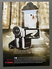 Canon Camcorder HV10 Kamera Original 2006 Vintage Advert Werbung Reklame