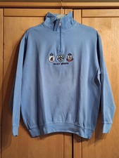Sweatshirt  Pullover von Umberto Rosetti Gr XL Hellblau Yacht Sports