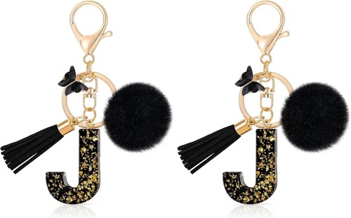 Mwoot letter keychain initiale - mwoot,