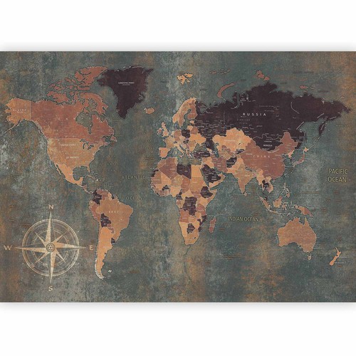 Weltkarte landkarte map - weltkarte,