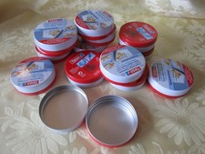 14 leere Blechdosen, von tesa