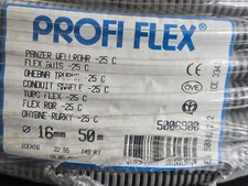 Leerrohr Ø 16 mm, ca. 10 m Profi Flex Wellrohr Flexrohr Kunststoff