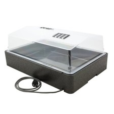 Gewächshaus beheizt