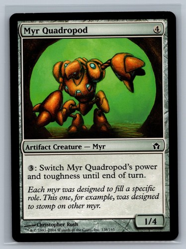 Magic mtg fifth dawn - magic, myr