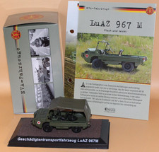 DDR Sammlung NVA Atlas IST Modelle Geschädigtentransportfahrzeug LuAZ 967M 1:43