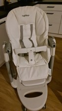 Peg Perego Prima Pappa Follow Me Ice Hochstuhl, Baby-Liegefunktion,