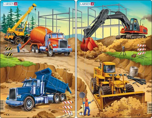 Puzzle baustelle - puzzle,