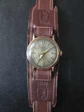 Glashütte GUB 70.1 Handaufzug original Lederarmband kultig läuft gut