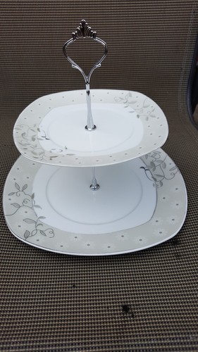 Etagere porzellan silber - porzellan.,