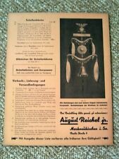 alter Verkaufskatalog Musikinstrumente Schellenbaum Lyra, Reichel Markneukirchen