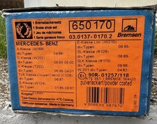 Bremsbacken Satz Ate f. Mercedes A-/C-/E-Klasse, SL  SLK 650170 030137-01702 NEU