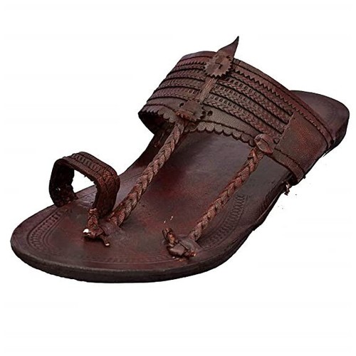 Herren kolhapuri leder - kolhapuri,