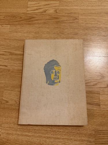 Vintage buddha buch - buch, statue