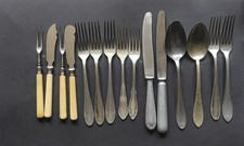 Konvolut Altes Besteck 15 Teile, Besteckteile