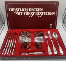 Spatenform Fürst Solingen Tafel- Speise- Menübesteck Edelstahl Spaten 30 Teile