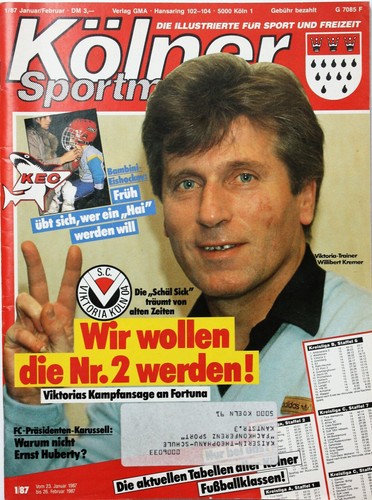 Rarität kölner sportmagazin - rarität:,