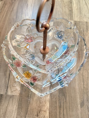 Vintage walther glas etagere - walther,