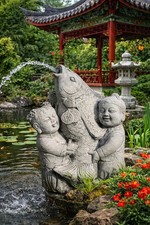 Wasserspeier/Teichfigur