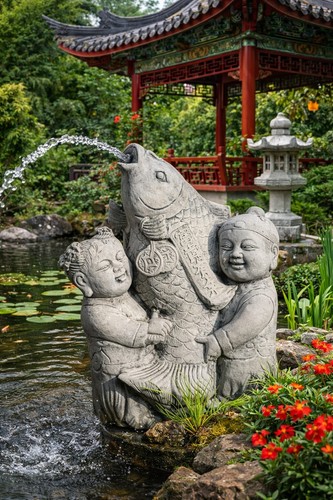 Wasserspeier/Teichfigur
