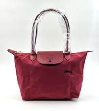 *NEU* LONGCHAMP LE PLIAGE CLUB SHOULDER BAG MEDIUM - GARNET RED
