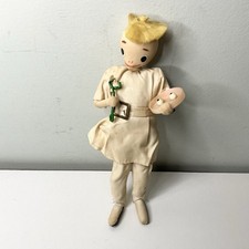 Vintage 10” Peg Wooden