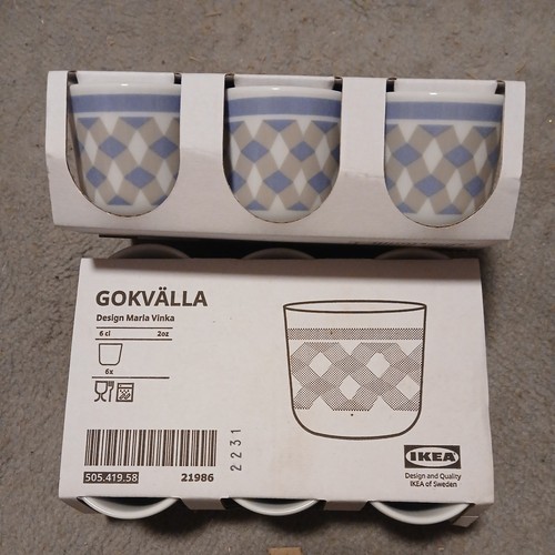 Ikea gokvälla tassen 6 - 12,
