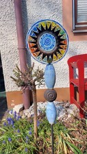 Keramikstele, Gartenstele mit