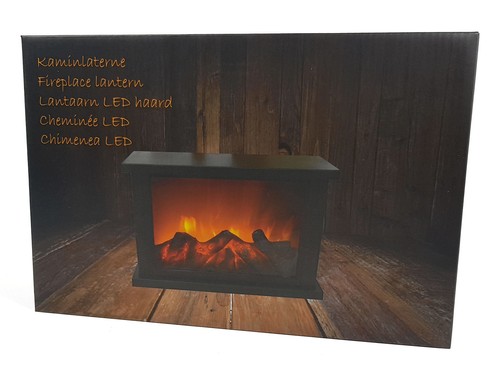Led kaminlaterne tanzende - led,