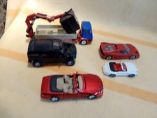 Kovolut 5 Alte Spielzeugautos Modellautos - Vintage