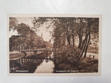 Ansichtskarte Schweidnitz Gondelteich mit Anlagen /53