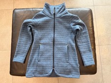★ Elkline Mädchen Fleecejacke "Fee" Fleecemantel 140-146 Strickfleece Blau