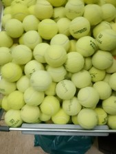 120 GEBRAUCHTE TENNISBÄLLE im Markenmix Hallenbâlle kann noch mit gespielt werde