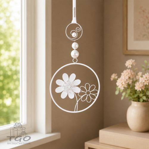 Fensterdeko hänger blumen - hänger,