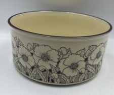 Hornsea England Cornrose braun ofenfeste Schale D 19,5 cm H 9 cm Ofen zum Tisch sehr guter Zustand