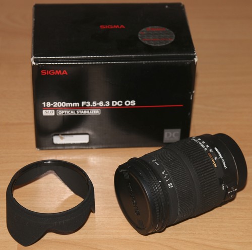 Sigma 200 für - 18, os