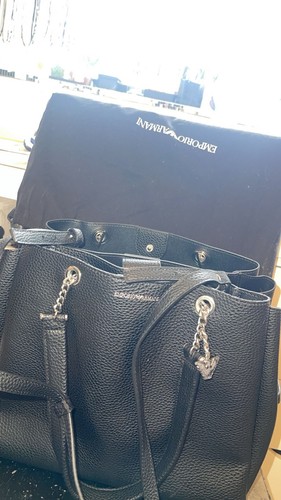 Armani handtasche schwarz - armani,