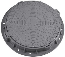 Schachtabdeckung Ø600/800 Kl.B125 Kanaldeckel Schachtdeckel Belastbar bis 12,5 t